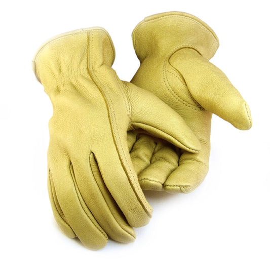 Casual Deerskin Leather Gloves, UNLINED